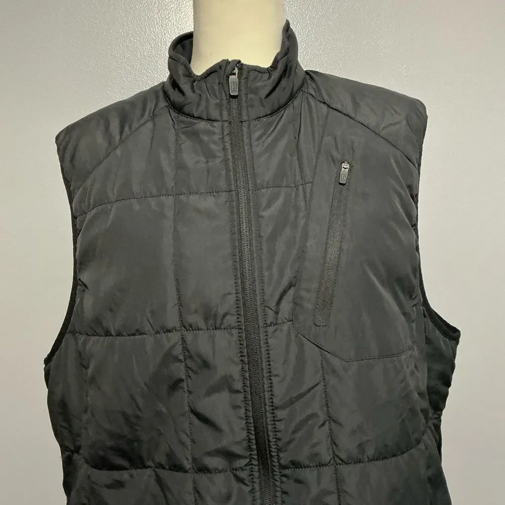 PGA Tour Unisex Vest  Black Full Zip size L